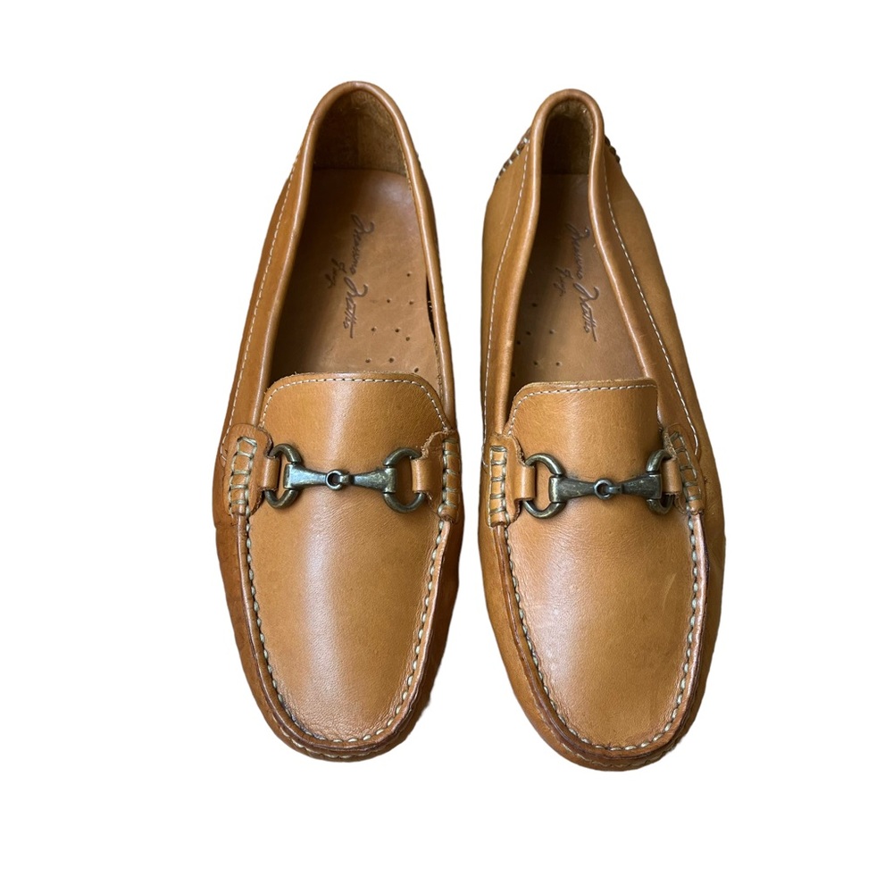 Massimo Matteo Antique Bit Loafer, Sz 7.5 - Picture 2 of 14